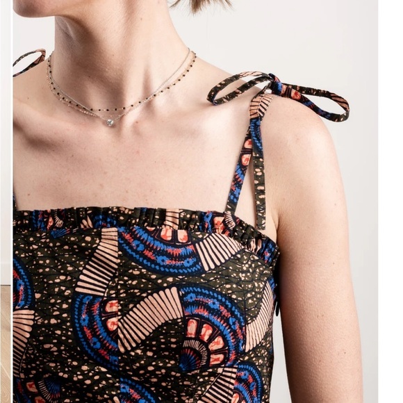 Ulla Johnson, Ellyn dress, color army, size 6 - Picture 9 of 14